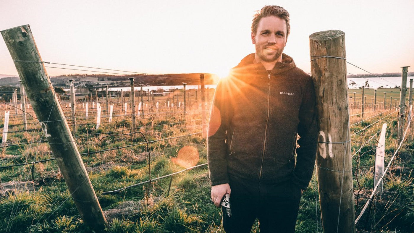 Ricky Evans of Two Tonne Tasmania - making natural wines with focus